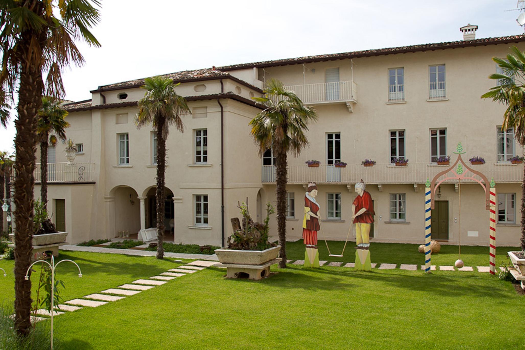 Hotel Palazzo Novello Montichiari Buitenkant foto